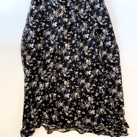 Anthropologie Bailey 44 Cecile Ruffled Floral Midi Dress - Picture 8 of 12